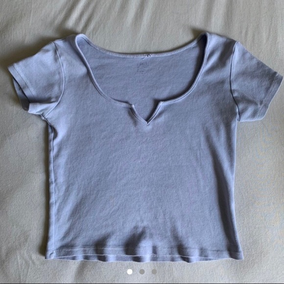 Brandy Melville periwinkle top - Picture 1 of 2